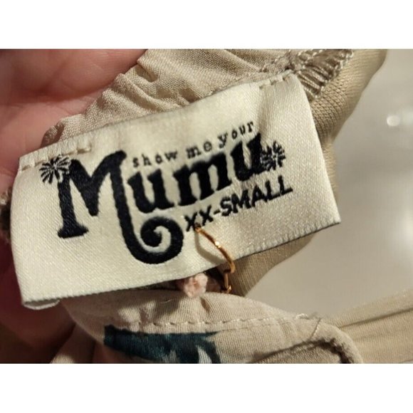 New Show Me Your Mumu Weddings Amanda Maxi Dress Pale Pink Floral XXS - Picture 8 of 9